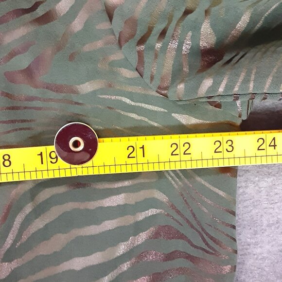 Southern Lady Jacket Size 16, Animal Print, Long Sleeve, Pockets, Shoulder pads - Picture 9 of 12